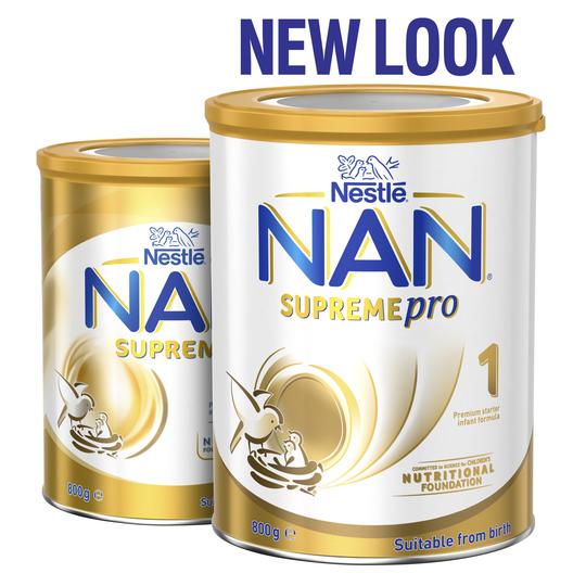 Nestlé NAN SUPREMEpro 1, Premium Baby Formula, Newborn to Six Months – 28.2  oz/800g 